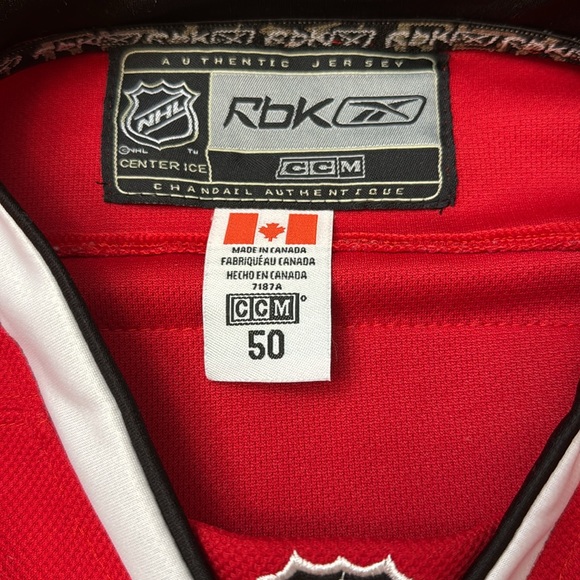 Chicago Reebok Blackhawk Jersey - Picture 2 of 4